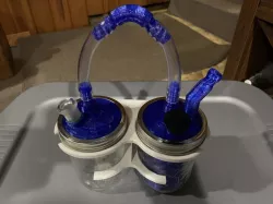 Double Mason Jar Bong