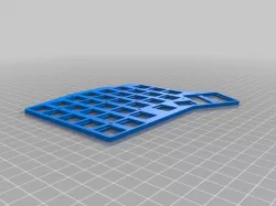 Ergodash Keyboard Plate Case