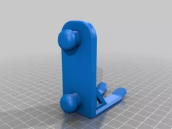 Fabrication table air tool holder