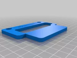 Floyd Rose modular routing template