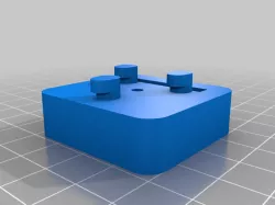 foot with lock plate for Hewlett Packard test equipment