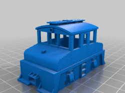 Freelance HO Scale Steeple Cab Switcher Body