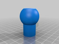 Fully 3D Printed Gear Knob  (50mm Ball, M12x1.25)