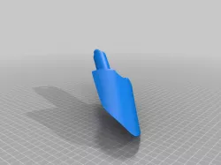Garden Shovel with measurements 