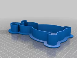 giant bunny cookie cutter