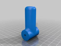 Hinge support for curtain rod