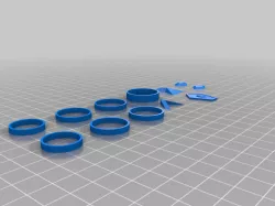 Hu tao rings genshin cosplay