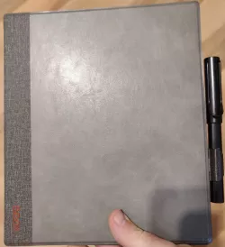 Lamy al-star emr stylus clip for the Boox Note Air 2 with Folio case