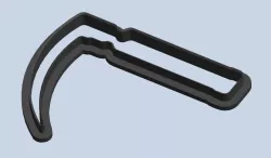 Laryngoscope Cookie Cutter