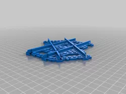 Lego City X shaped Rail
