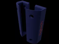 Logitech K340 keyboard wall mount