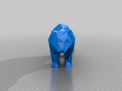 Low Poly Bear.