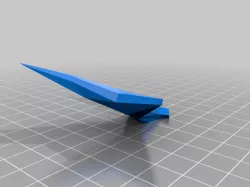 Low poly fridge shark
