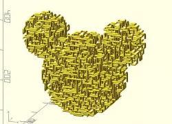 Maze 3D - Mickey