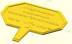 Memorial Plaque