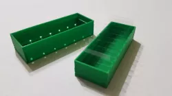 Microscope cover slips holder