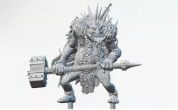 Mutated Wintertooth Troll king 