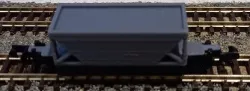N Gauge wagon and bogie