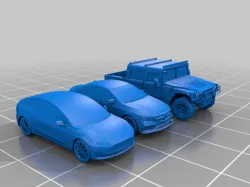 N Scale Rich people cars pack