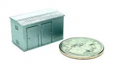 N Scale transformer building