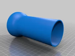Newspaper pot maker funnel, for filling extra deep pots