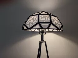 Papercut Stained Glass Lampshade