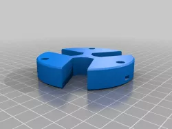 Parametric Lathe Spider
