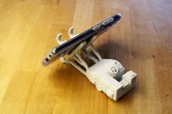 Phone stand / tablet stand (aerial stores lift truck)