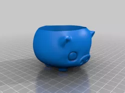 Pig planter pot