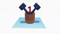 Piston cup