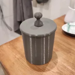 Q-Tip & Makeup-Pad Storage Cup