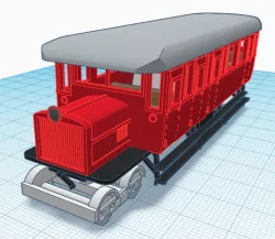 Queensland Railways RM55 Railmotor 1:76