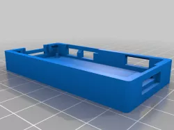 Raspberry Pi Zero & Zero 2 Case with heatsink and gpio opening