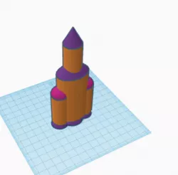 Rocket and rover for rocket