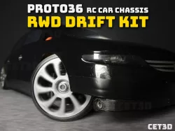 RWD DRIFT KIT for PROTO36 RC Car Chassis