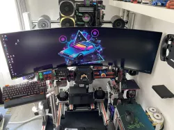 Saitek Commander Sim Rig Mount