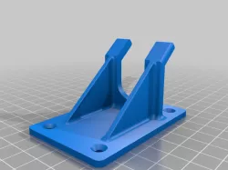 Shop air hose work bench mount