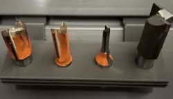 Slat-wall router bit holders