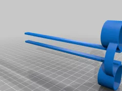 Snack holder for fingers 