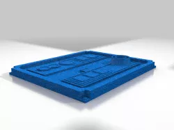 Star Wars/Sci-Fi Inspired Door Panel
