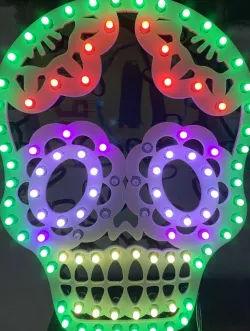 Sugar Skull Pixel Prop