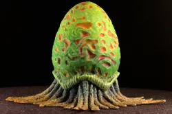 Tabletop plant: "Baleen Egg Plant" (Alien Vegetation 46)