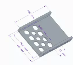 ThermalTake Core V21 ssd cart