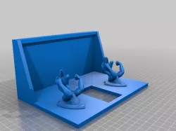 trex cord holder with shelf USB/ AC wall outlet cover