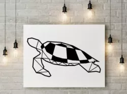 Turtle wall art