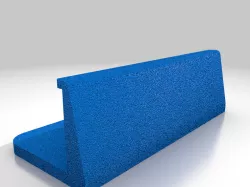 Vinly wall display holder