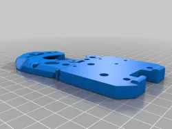 Voron Stealthburner Adapter Plate for the beta 10 release of the clockwork 2 extruder for Ender 3 v2