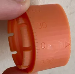 1.5" 9* Interlocking Pie Cut