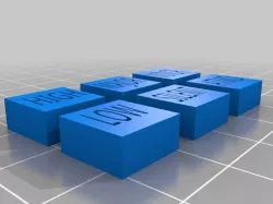 11mm Orbit/Spike tokens for Dropfleet Commander
