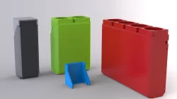 18650 battery case box container